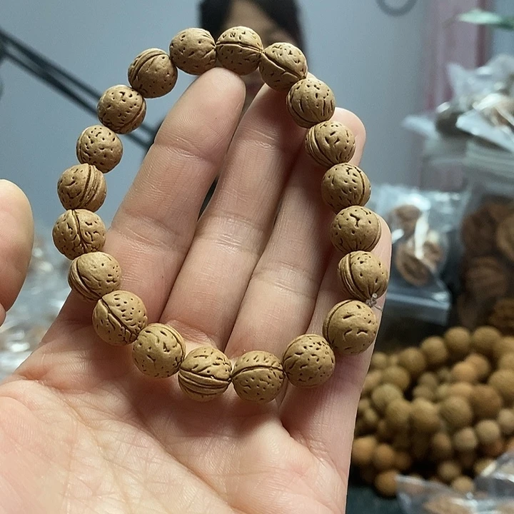把件文玩核桃1.1桃核手串