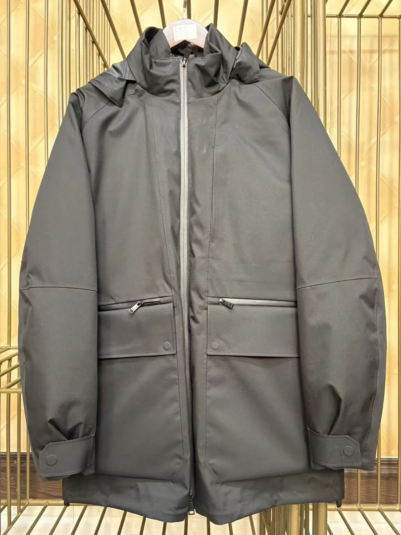 012-防水冲锋衣羽羽服外套