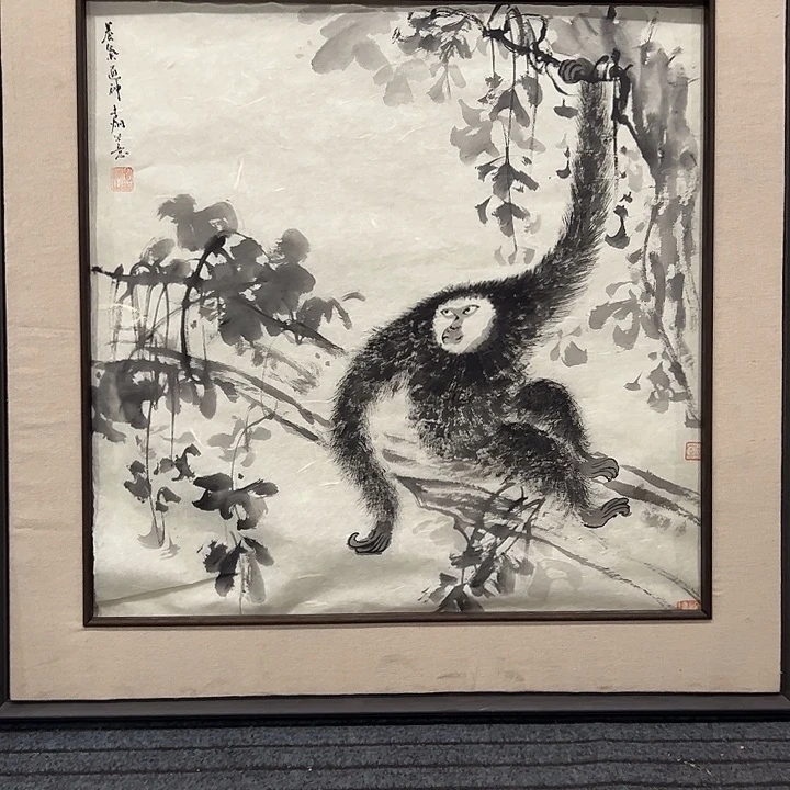 唐***鸭国画李炯老师花鸟画作品