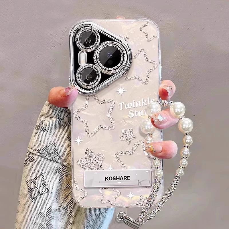 适用华为pura80pro+手机壳防摔硅胶p70ultra镜头膜mate60手链支架