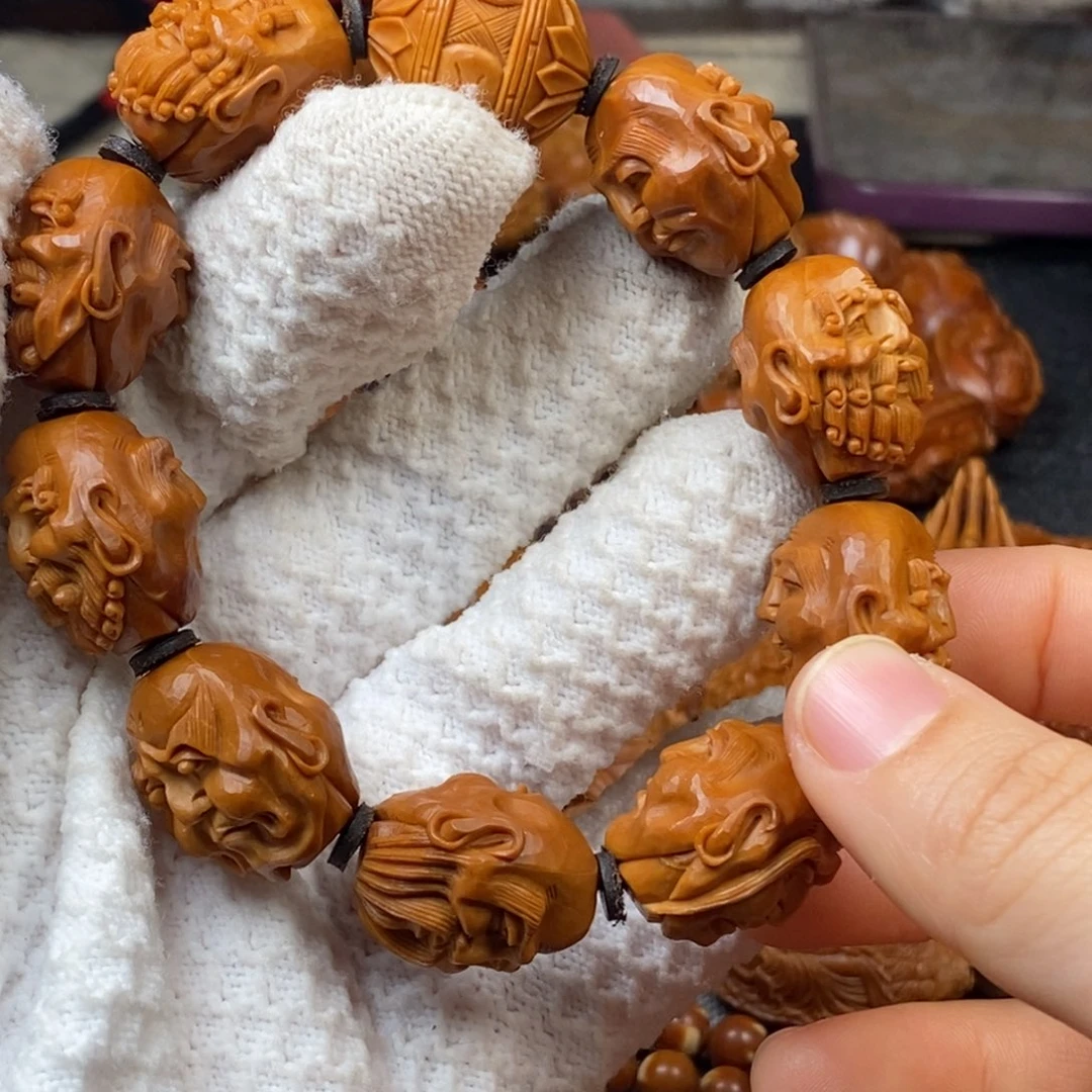 橄榄核手串/手链J****c核雕手串