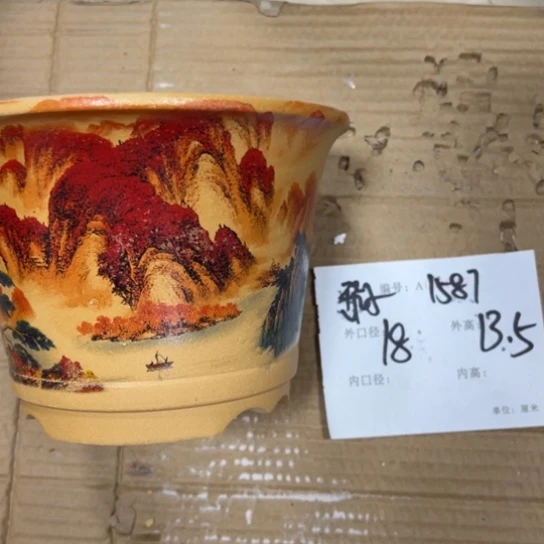 紫砂花盆紫砂艺术