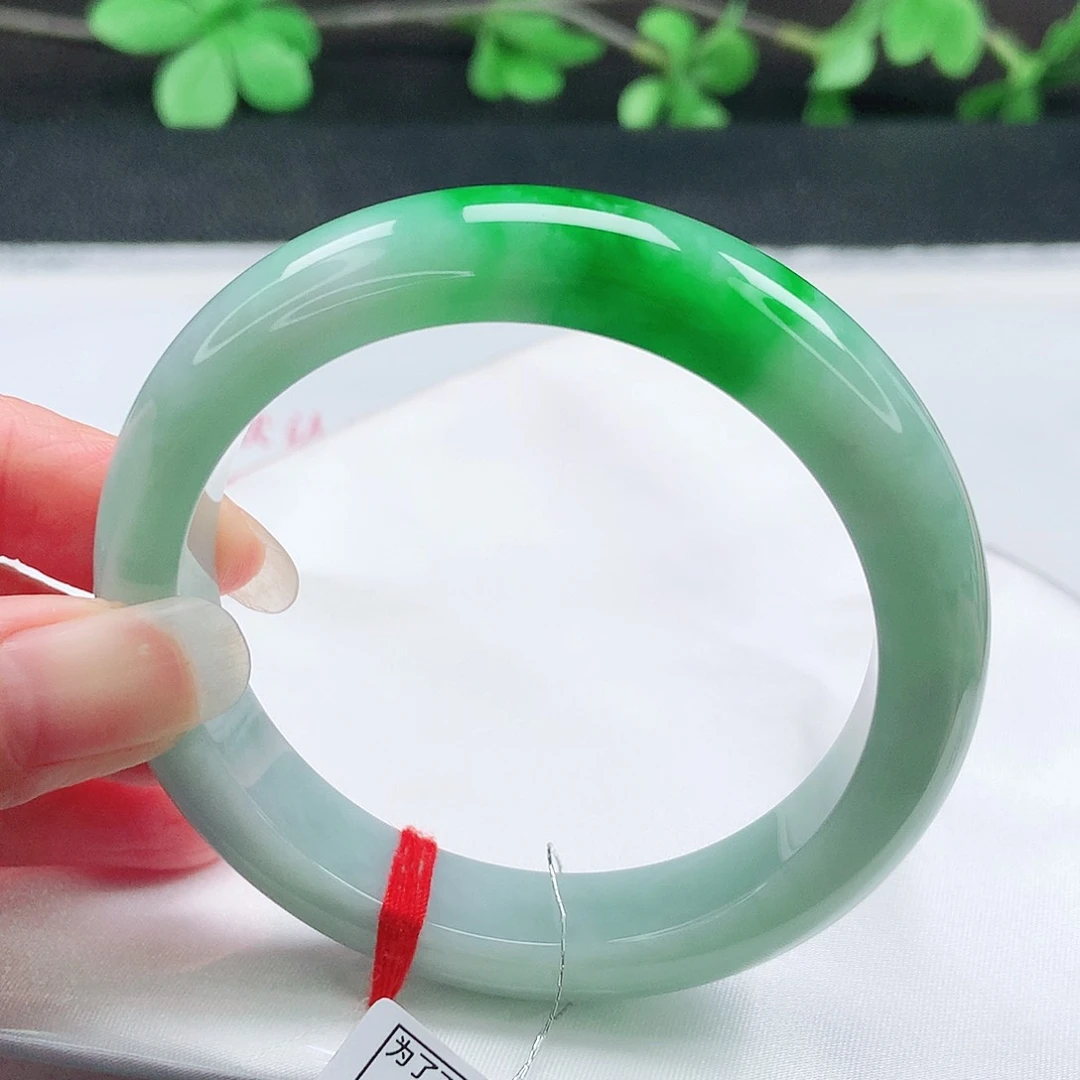 未镶嵌手镯翡翠55.5圈