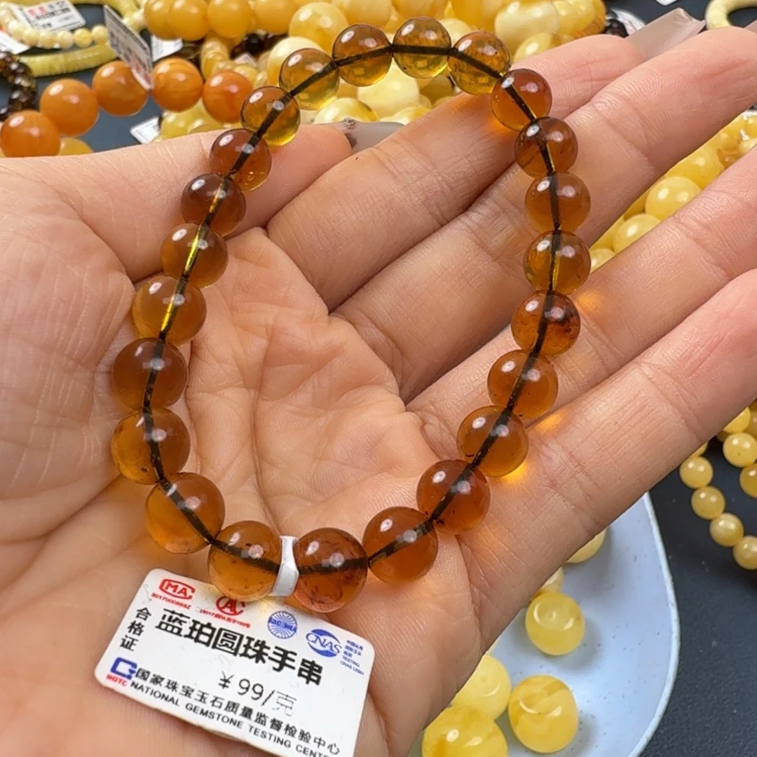 琥珀未镶嵌珠宝奇石