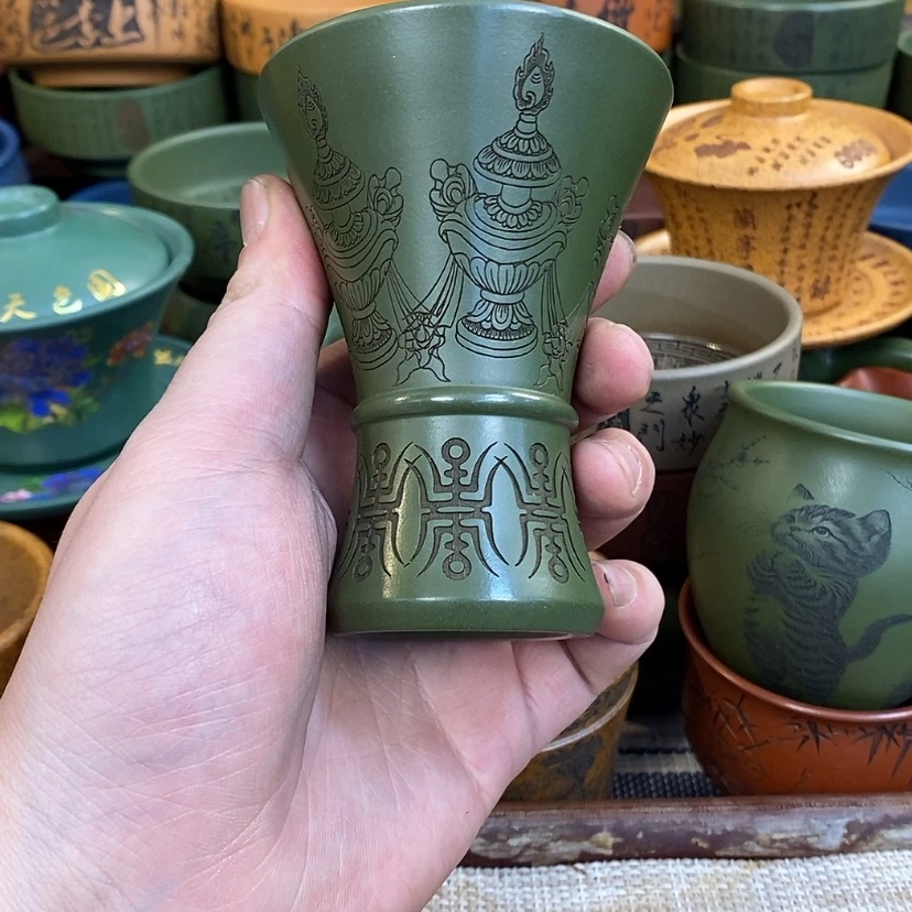 【闪购商品】紫砂杯子宜兴全手工紫砂杯