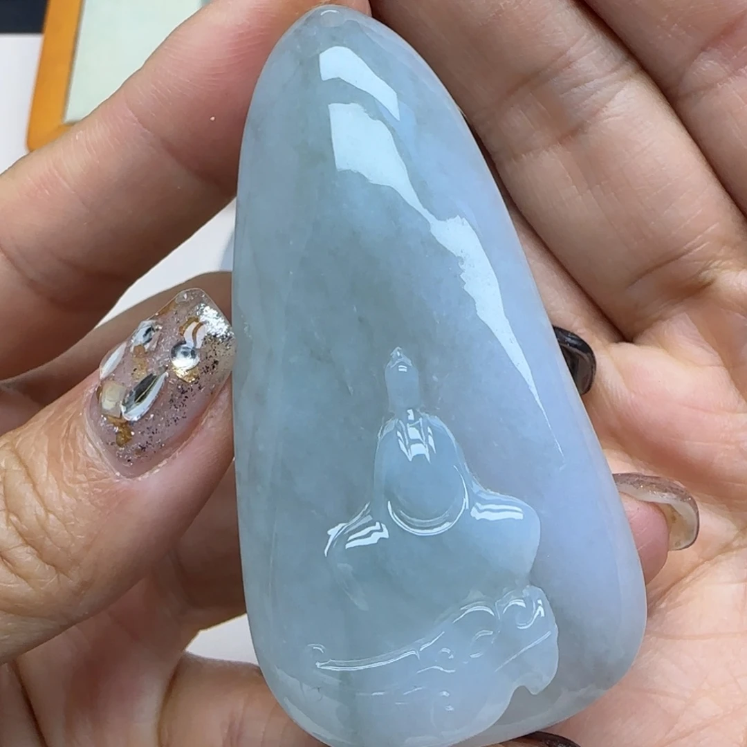 翡翠未镶嵌颈饰无相