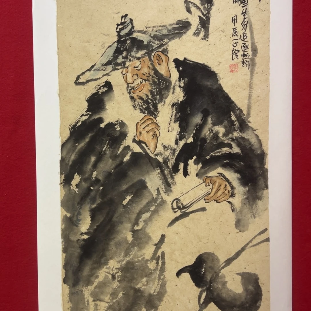 野***藤国画手绘国画作品