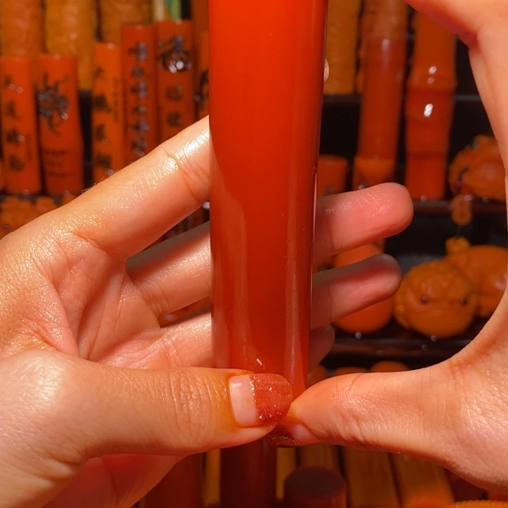 竹泡*龙高货宠新粉玉华实心竹