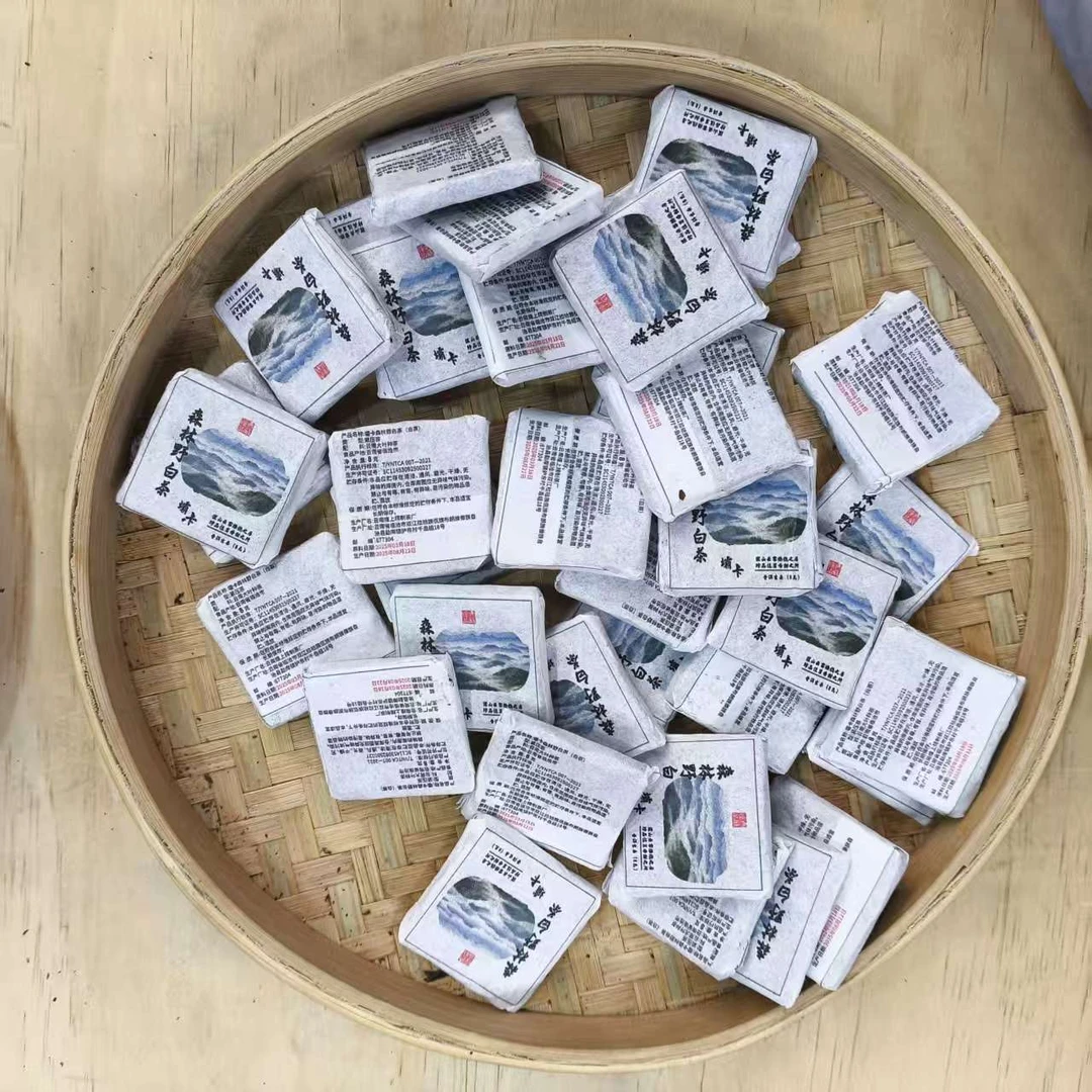 【14号】2025年 春 坝卡森林荒野白茶方片 250克/袋 11月6日【Q84号】