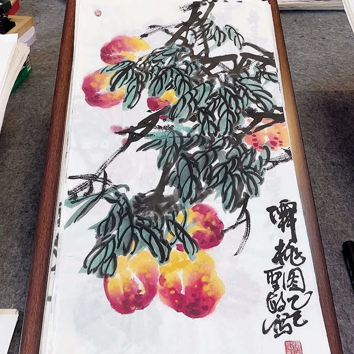 国画张圣敏先生纯手绘作品