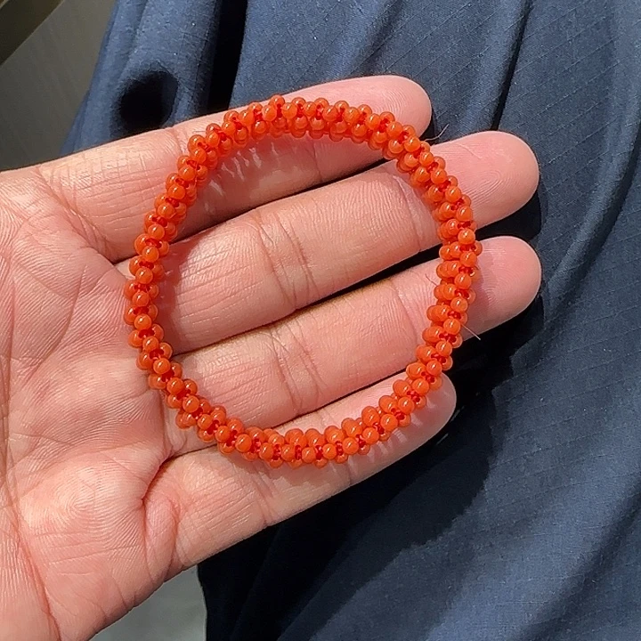 南红玛瑙未镶嵌颈饰