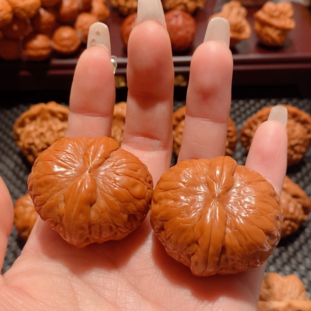 文玩核桃把件元宝