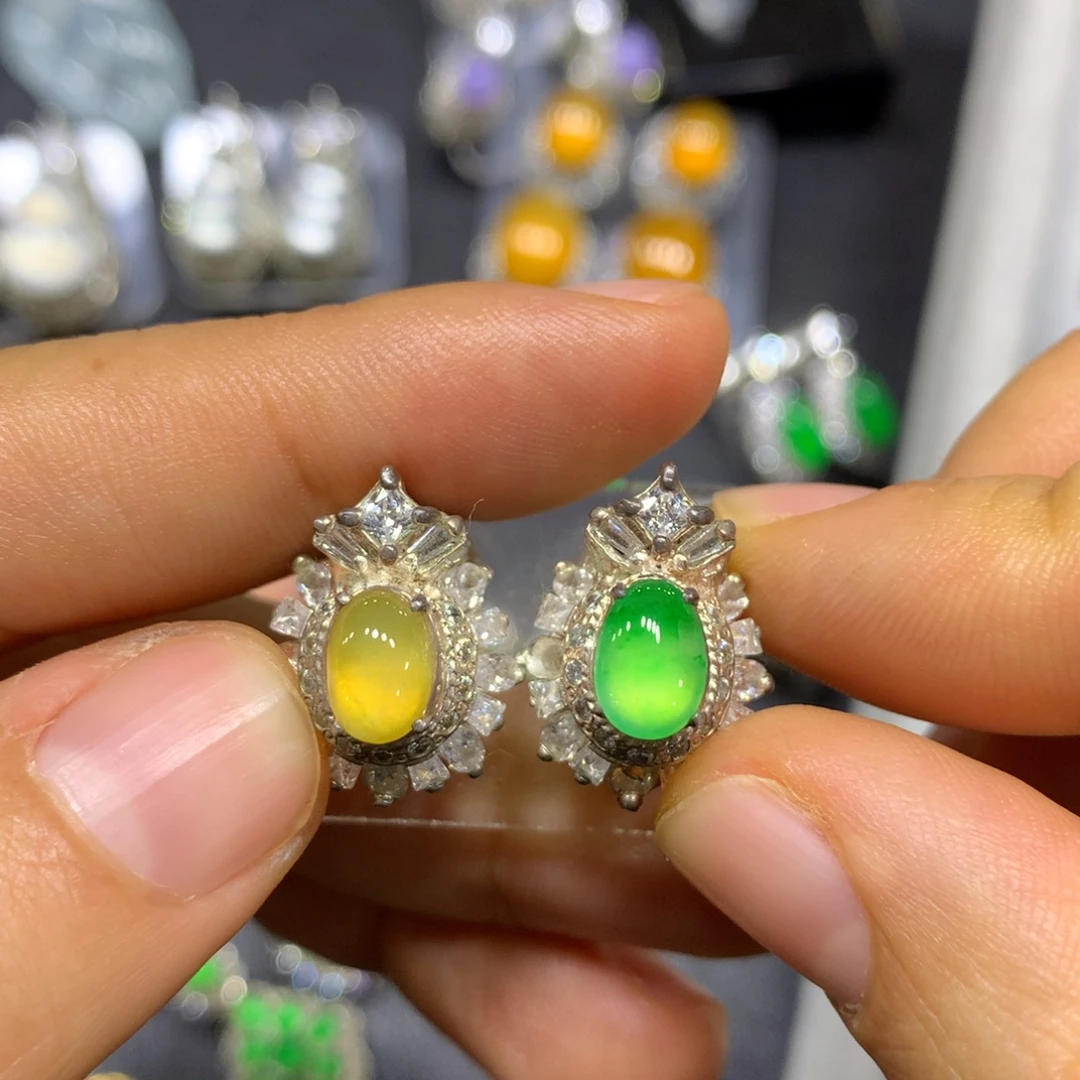 定制翡翠未镶嵌买断不退