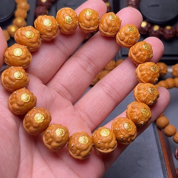 猴头核桃吊坠金蟾王