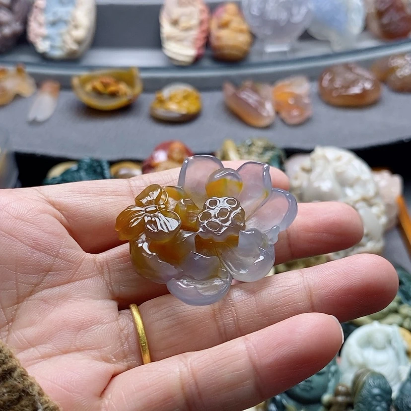 【闪购商品】未镶嵌吊坠定制玛瑙