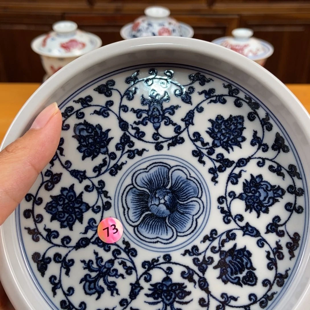 手绘现代茶具非古董