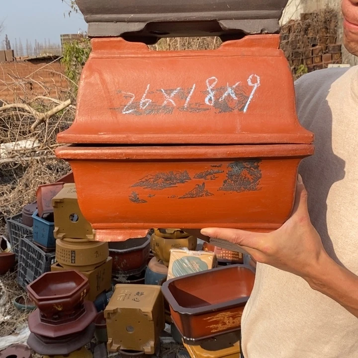 紫砂花盆紫砂特价包邮新款