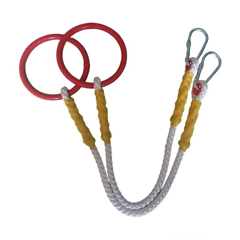 家用吊环成人引体向上健身器材可用于颈椎腰椎脊椎训练大小铁圆环