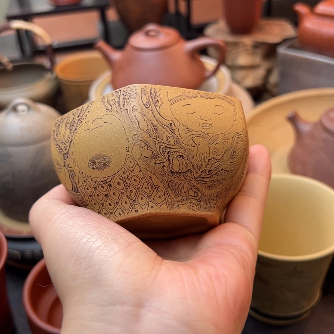 紫砂茶壶紫砂主人杯