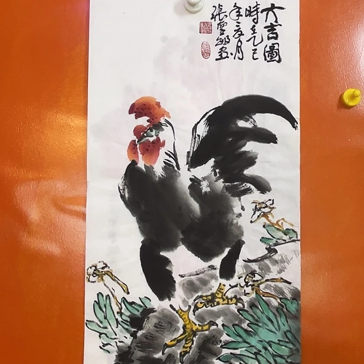国画张圣敏先生纯手绘作品