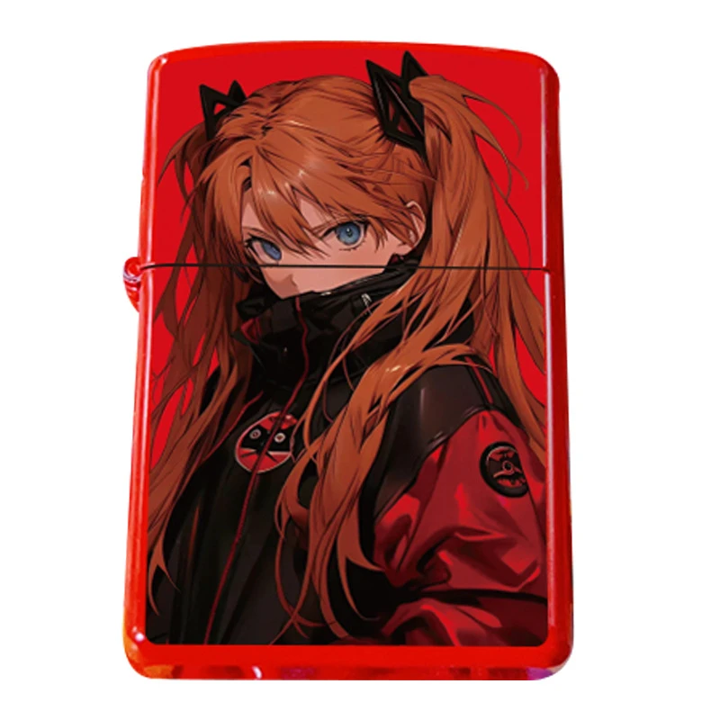 煤油打火机EVA明日香小丑蜘蛛侠周杰伦个性防风卡通创意礼物