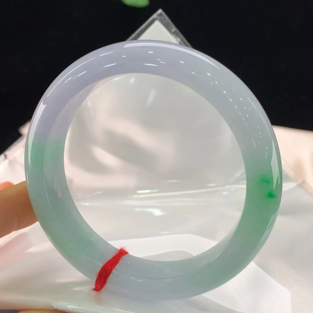 翡翠未镶嵌手镯0539