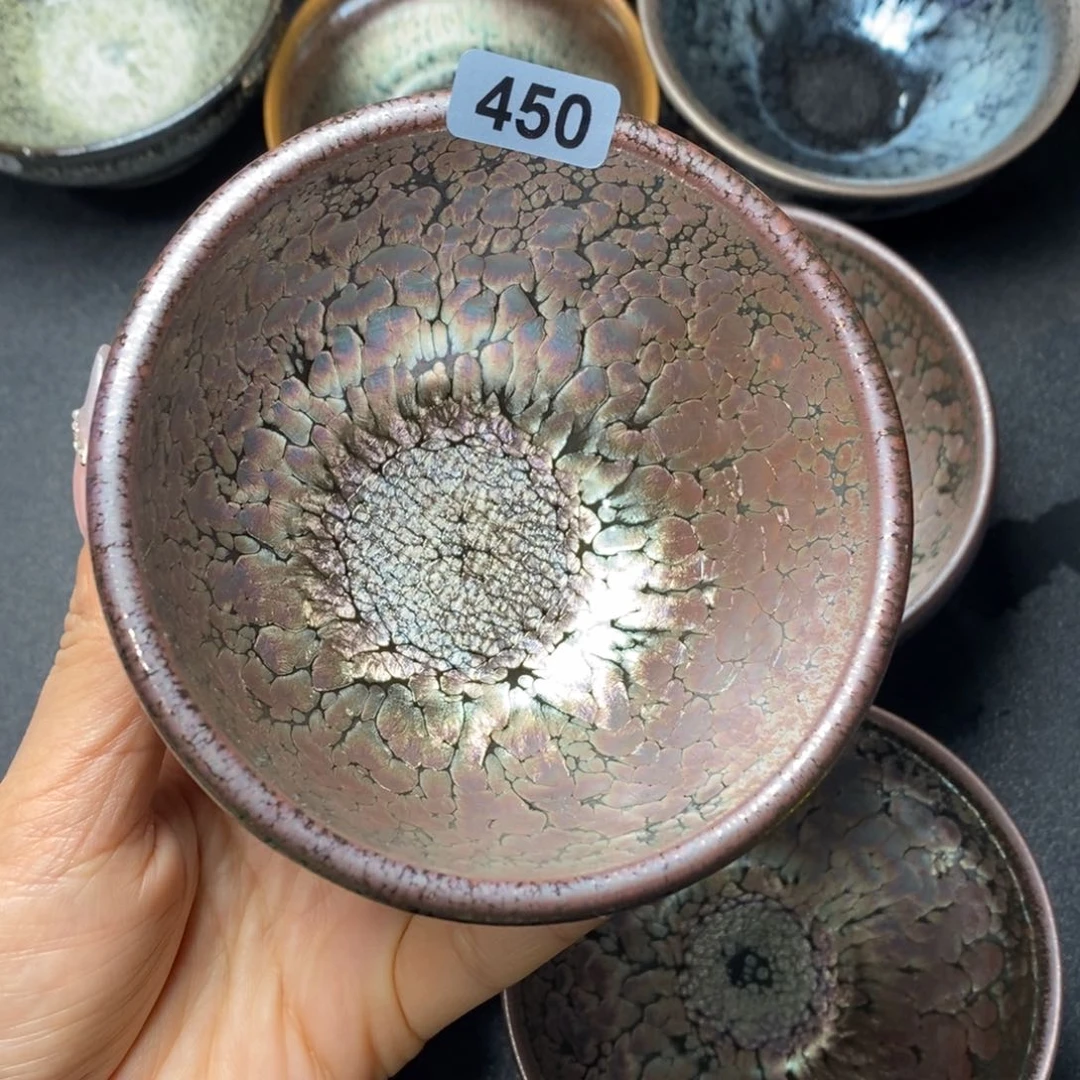 茶盏云****药建窑建盏主人杯450