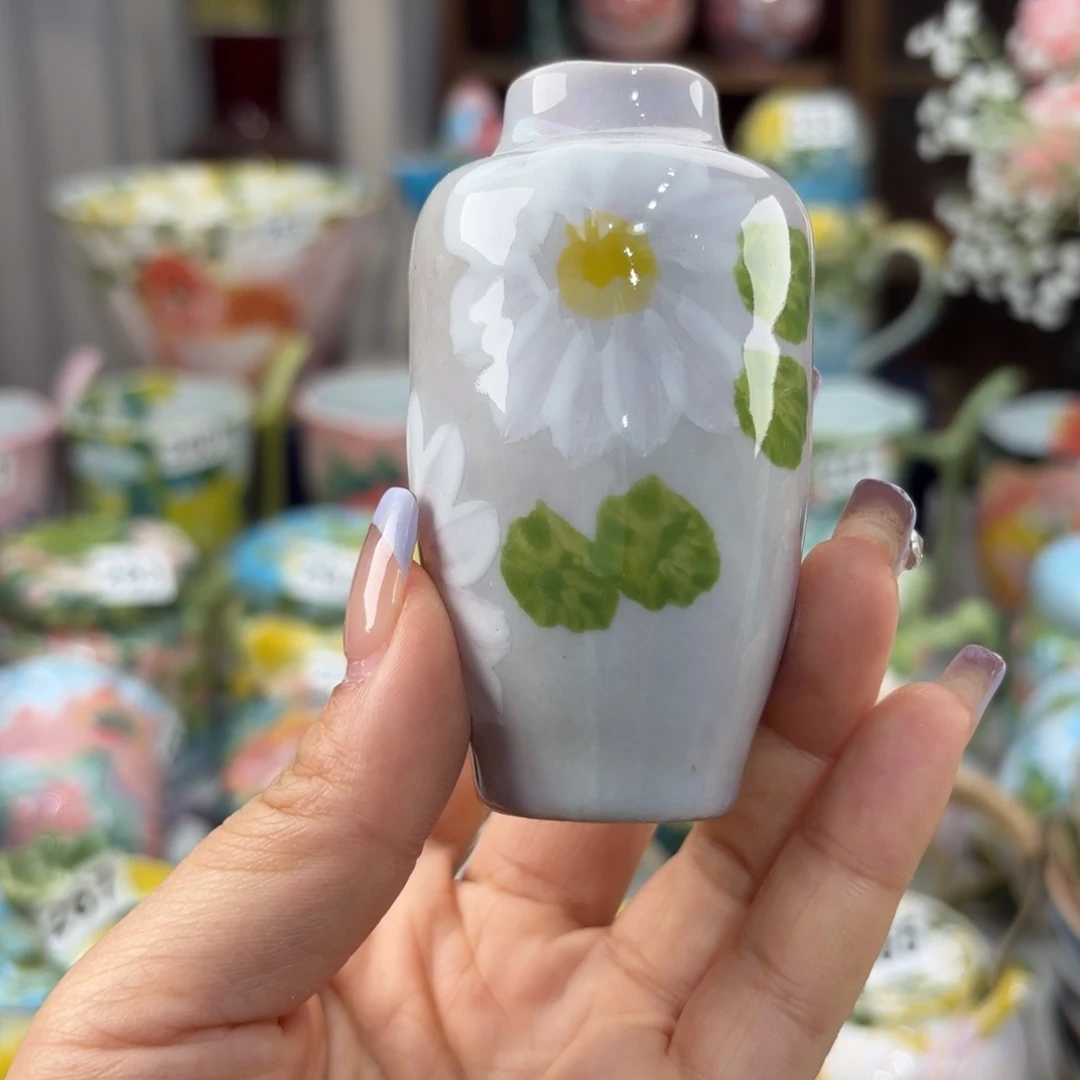 瓷片景德镇手绘高温釉下彩陶瓷茶具