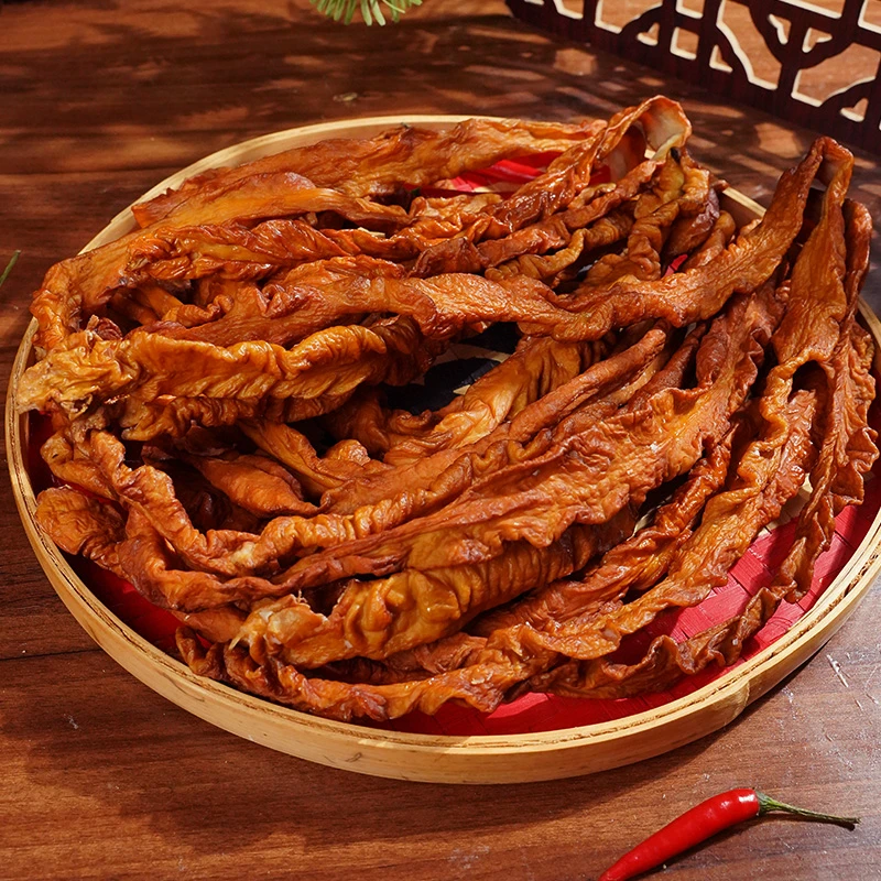 【腊圆肠直播现称】湖南农家柴火米糠手工去油烟熏腊圆肠新鲜制作