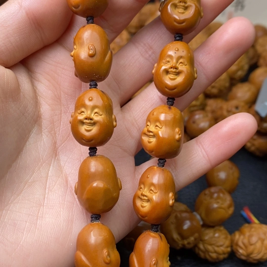 橄榄核手串橄榄核开心一点黑有限