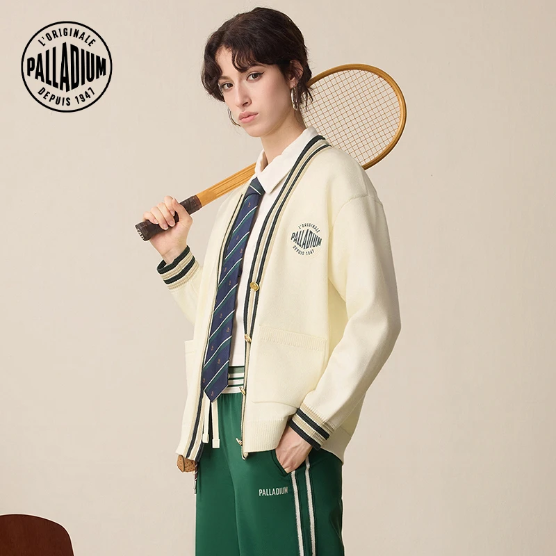 帕拉丁冬季女款毛衫休闲时尚潮流长袖开襟毛衫1911362