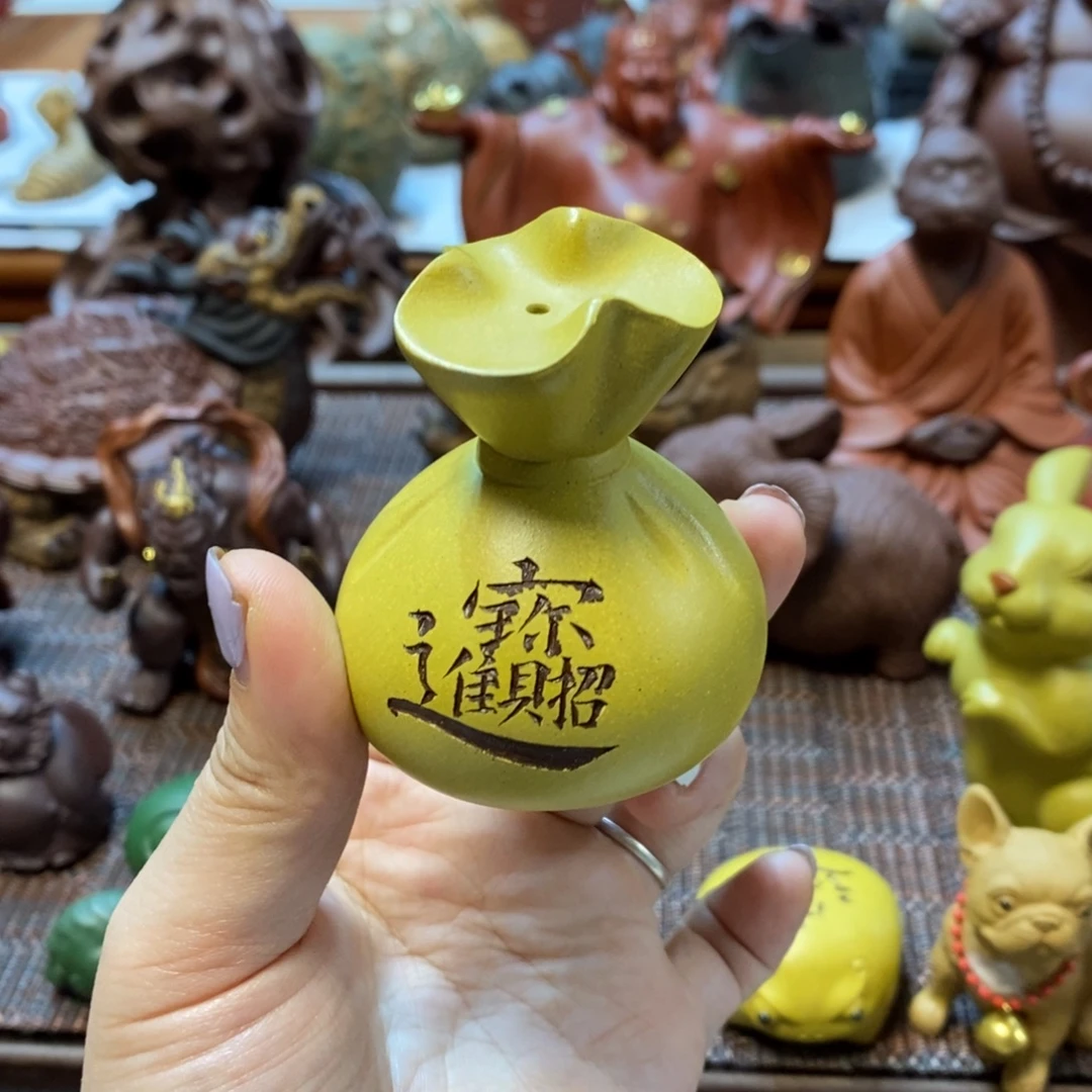 茶宠紫砂佛回家看看