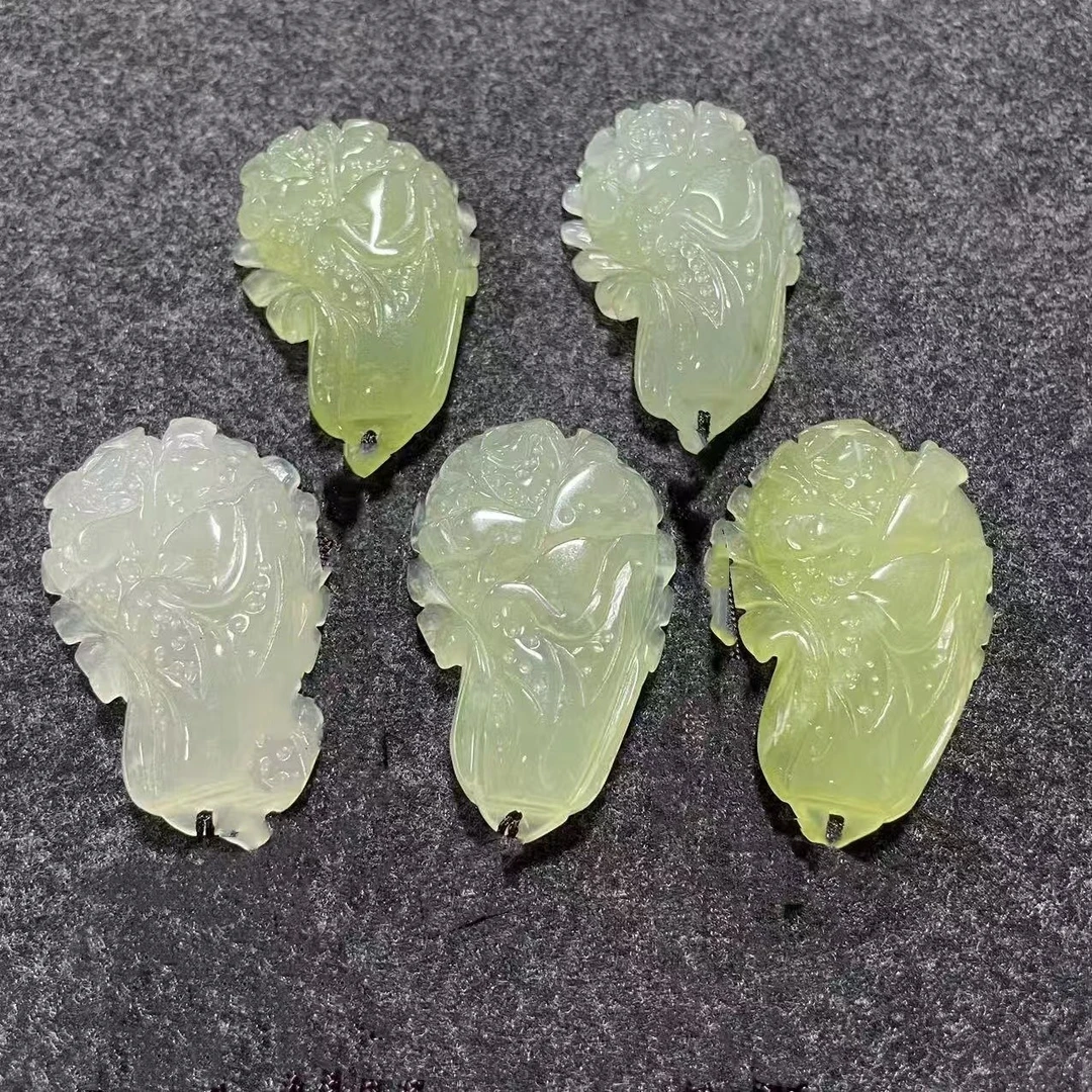 【鲍总宠粉】蛇纹石玉未镶嵌多样性发其一白菜  233