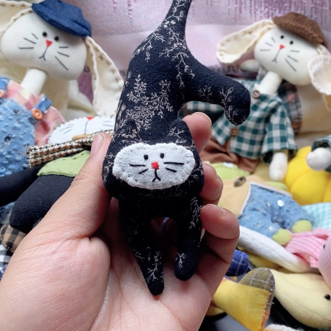 棉亚麻猫咪要的挂绳