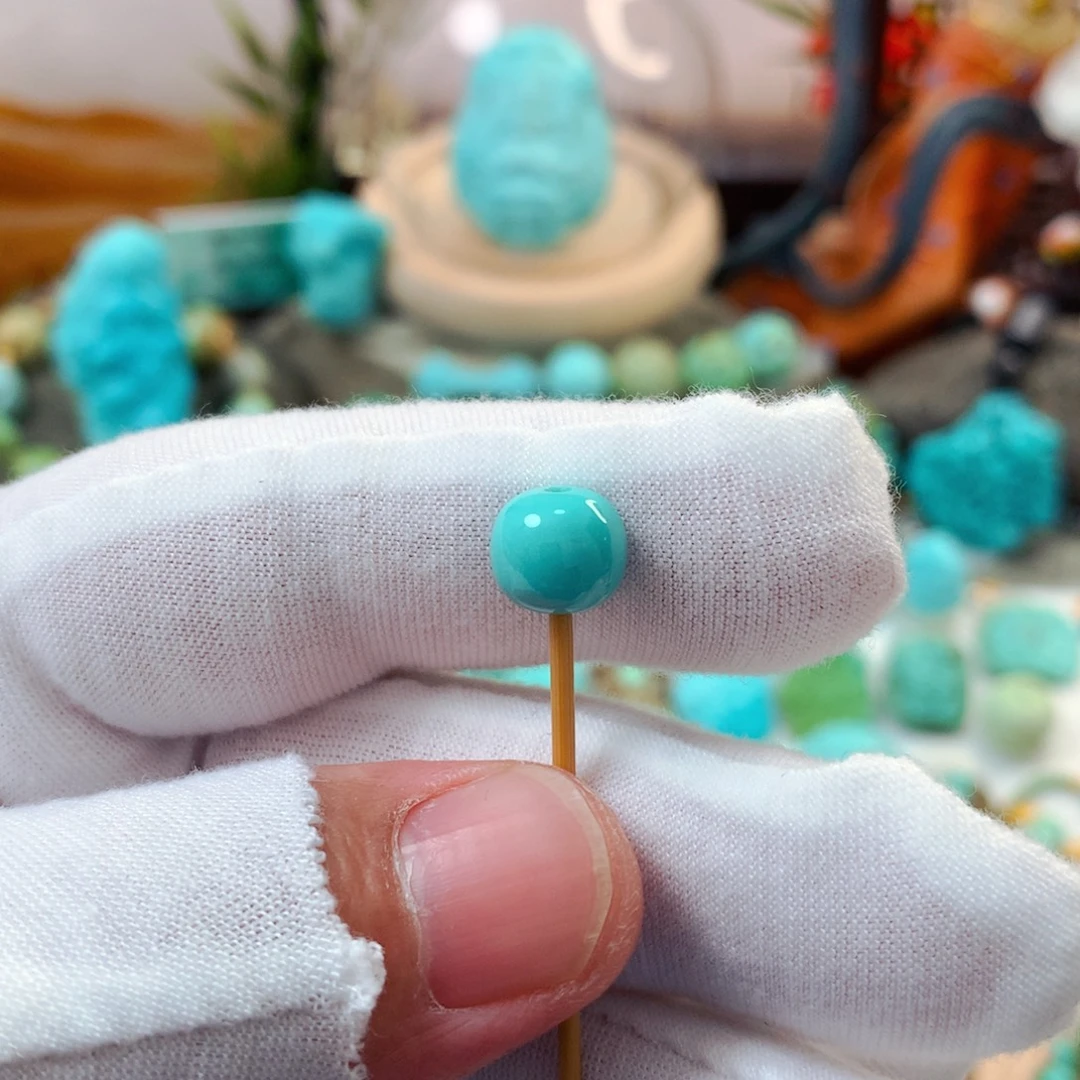 绿松石未镶嵌珠宝半成品