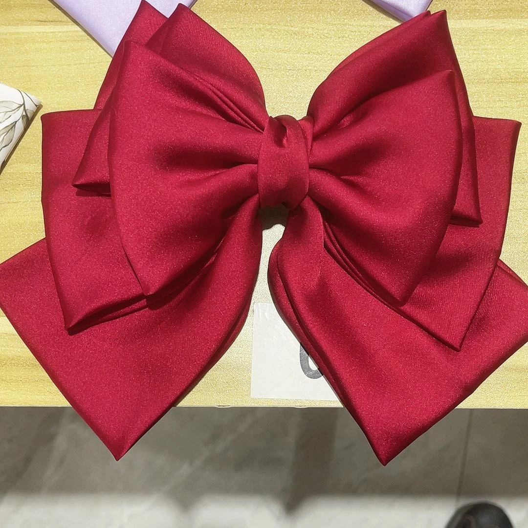 布艺铁合金蝴蝶结发夹