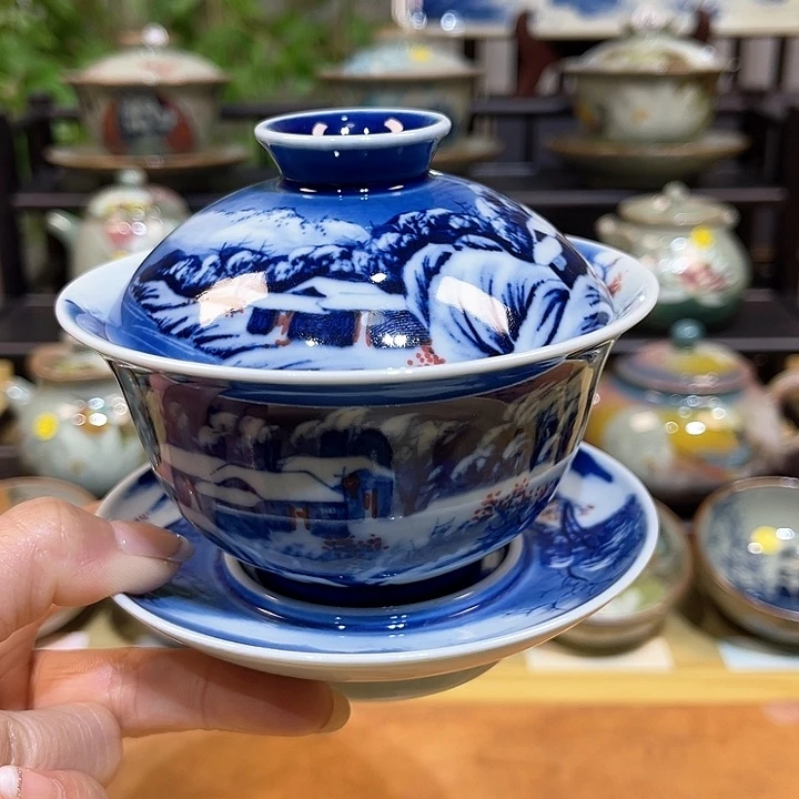 景德镇陶瓷手绘茶具