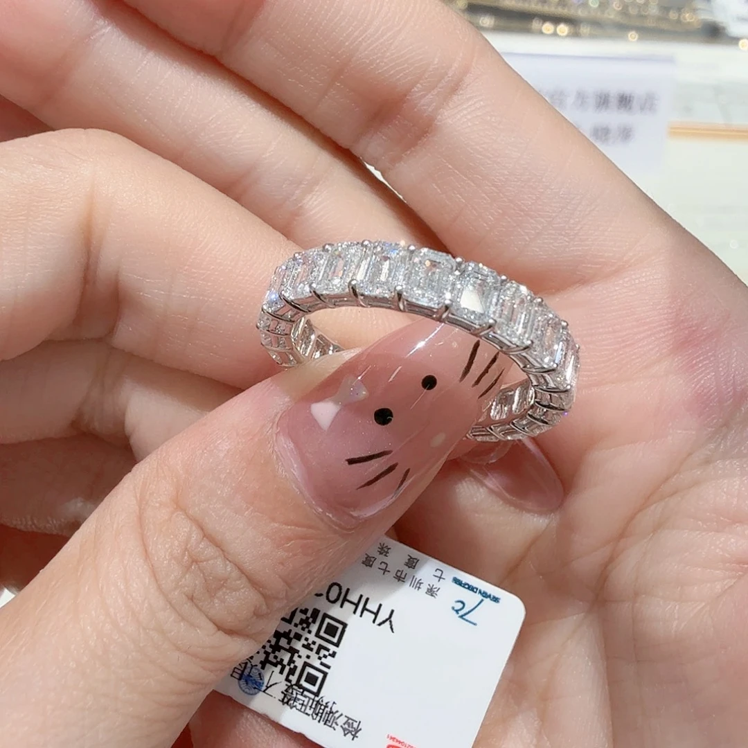 18K金镶嵌实验室培育钻石