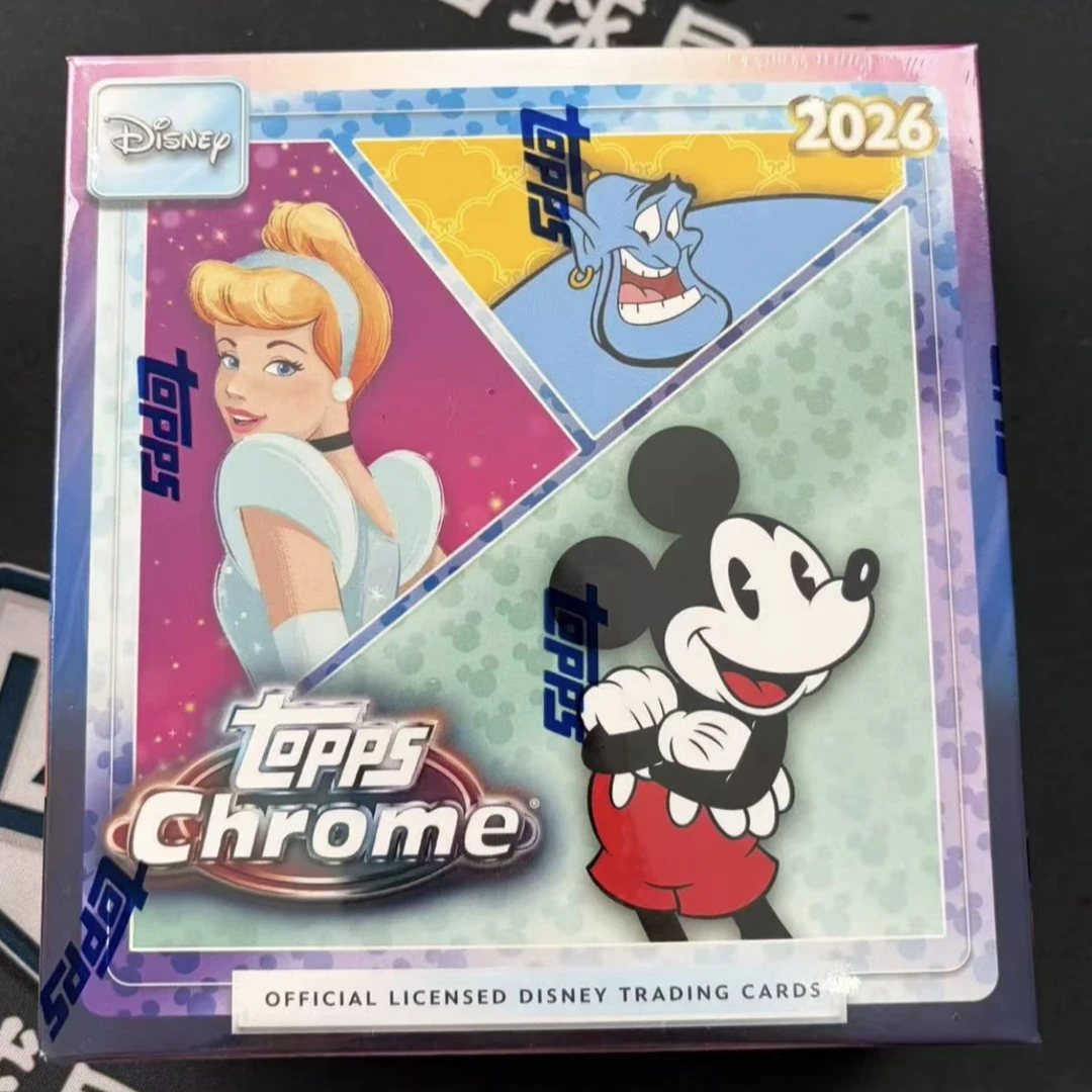 【拆盒】25-26 topps chrome Disney mega box 迪士尼盲盒