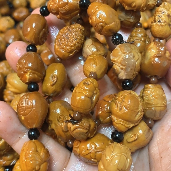 橄榄核手串/手链橄榄微瑕1号3串