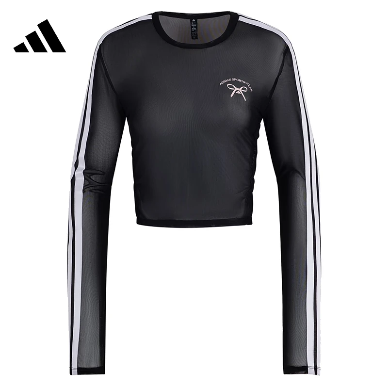 adidas阿迪达斯【环】女子运动休闲长袖T恤JY7655