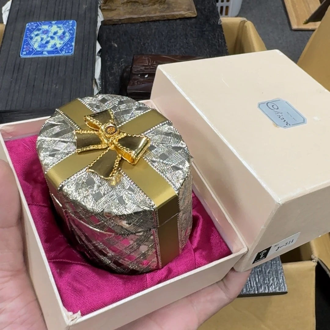 水***点金属日本中古工艺品摆件