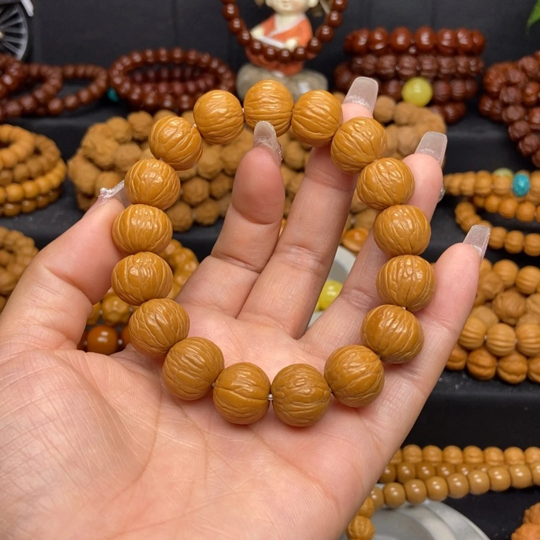 猴头核桃手串美****）聚宝盆手串