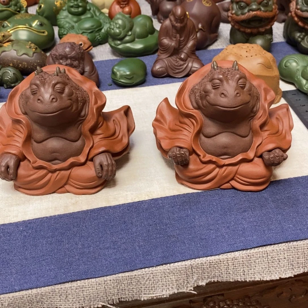 紫砂茶宠地*下许不能看