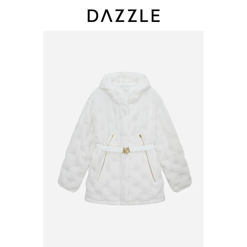 DAZZLE地素24年春季复合羽绒外套2I1K305