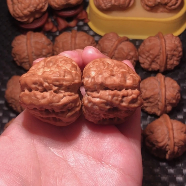 百***乐文玩核桃把件蛙王