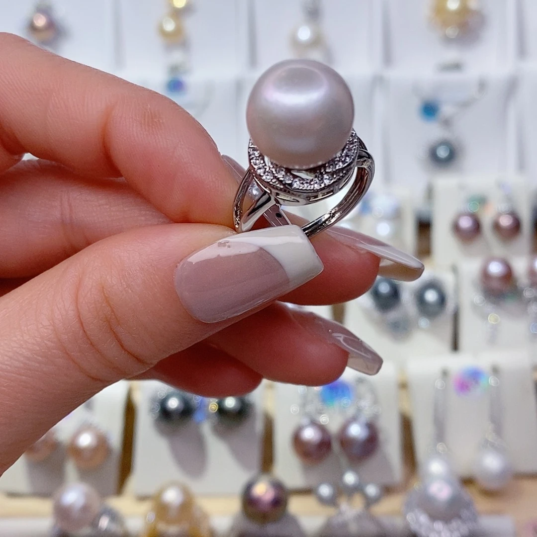 戒指未镶嵌淡水珍珠