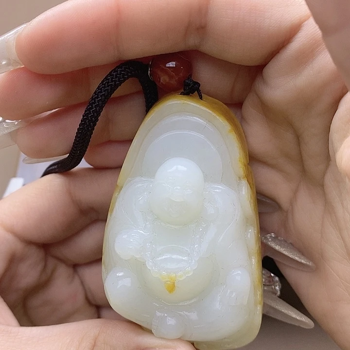 和田玉挂件未镶嵌余*