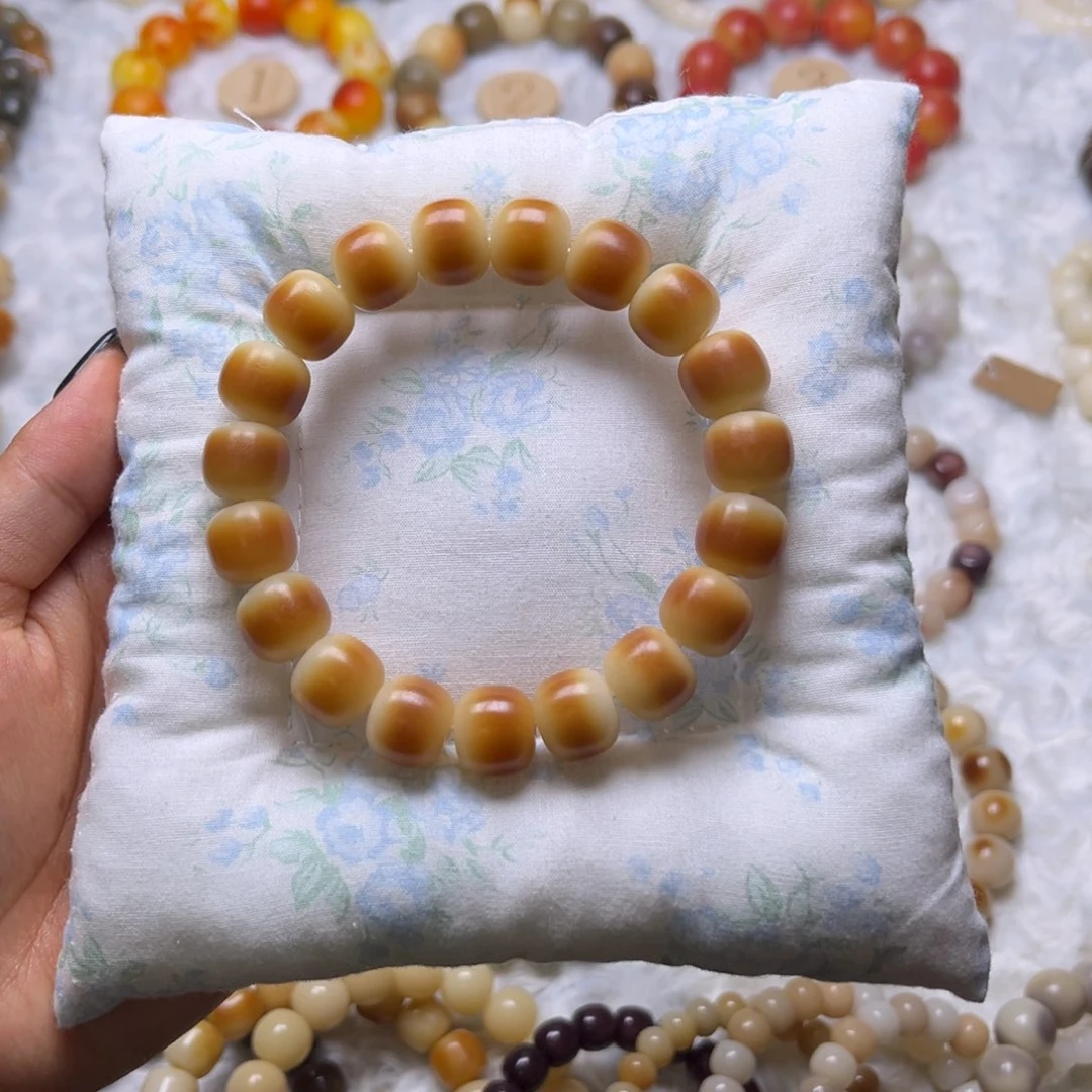 菩提根/象牙果手串小腮红卡13干磨