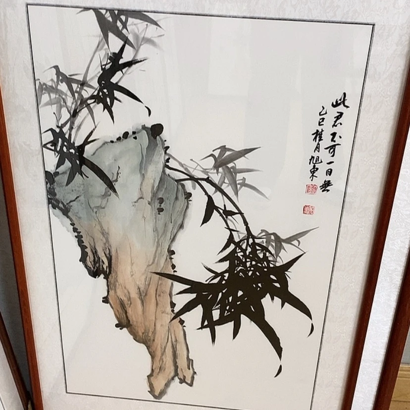 【闪购商品】国画手绘国画带框不退
